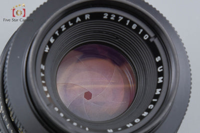 【中古】Leica ライカ SUMMICRON-R 50mm f/2 2カム