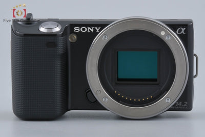 【中古】SONY ソニー α NEX-5 ズームレンズキット ブラック シャッター回数僅少