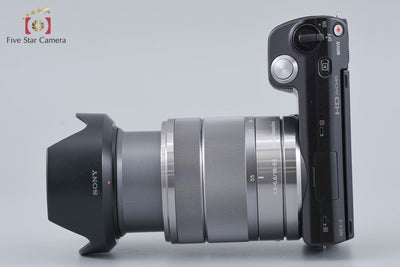 【中古】SONY ソニー α NEX-5 ズームレンズキット ブラック シャッター回数僅少