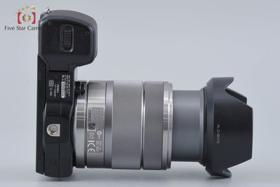 【中古】SONY ソニー α NEX-5 ズームレンズキット ブラック シャッター回数僅少