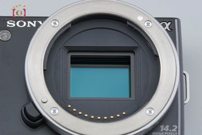 【中古】SONY ソニー α NEX-5 ズームレンズキット ブラック シャッター回数僅少
