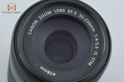 【中古】Canon キヤノン EF-S 55-250mm f/4-5.6 IS STM