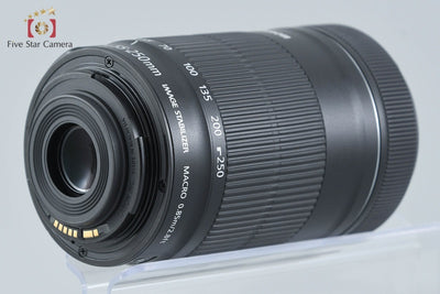 【中古】Canon キヤノン EF-S 55-250mm f/4-5.6 IS STM