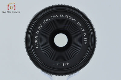 【中古】Canon キヤノン EF-S 55-250mm f/4-5.6 IS STM