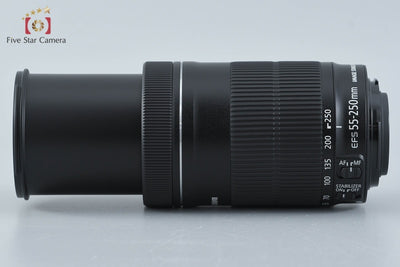 【中古】Canon キヤノン EF-S 55-250mm f/4-5.6 IS STM