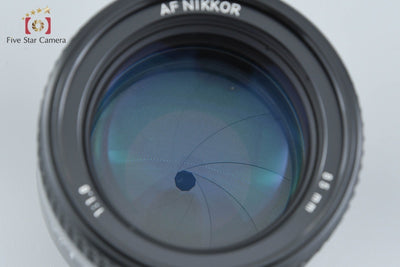 [Used] Nikon AF NIKKOR 85mm f/1.8