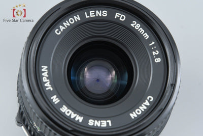 【中古】Canon キヤノン New FD 28mm f/2.8