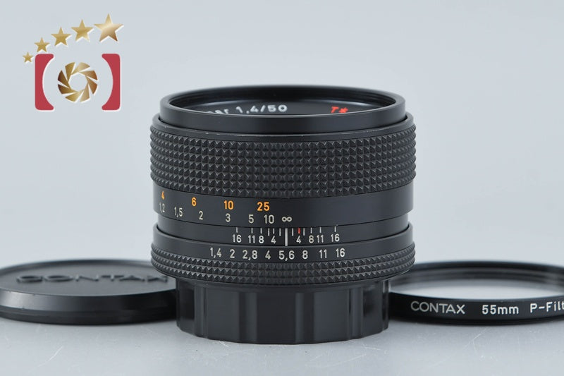 【中古】CONTAX コンタックス Carl Zeiss Planar 50mm f/1.4 T* AEJ