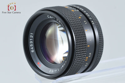 【Used】CONTAX Carl Zeiss Planar 50mm f/1.4 T* AEJ