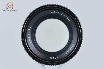 【Used】CONTAX Carl Zeiss Planar 50mm f/1.4 T* AEJ