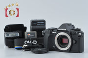 Used: OLYMPUS Olympus OM-D E-M5 Mark II Black Mirrorless Interchangeable Lens Camera Shutter Count Low