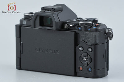 Used: OLYMPUS Olympus OM-D E-M5 Mark II Black Mirrorless Interchangeable Lens Camera Shutter Count Low