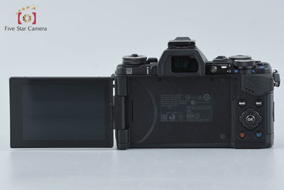 Used: OLYMPUS Olympus OM-D E-M5 Mark II Black Mirrorless Interchangeable Lens Camera Shutter Count Low
