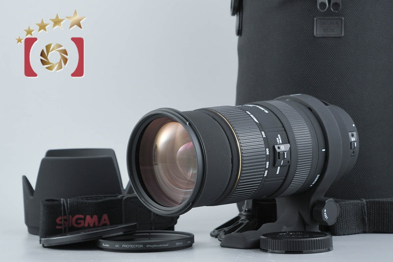【中古】SIGMA シグマ APO 50-500mm f/4-6.3 DG OS HSM キヤノン用