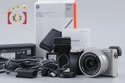 [Used] SONY Sony α6000 ILCE-6000 Silver Power Zoom Lens Kit, Low Shutter Count, Multi-language Support