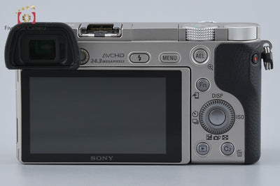 [Used] SONY Sony α6000 ILCE-6000 Silver Power Zoom Lens Kit, Low Shutter Count, Multi-language Support