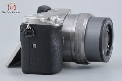 [Used] SONY Sony α6000 ILCE-6000 Silver Power Zoom Lens Kit, Low Shutter Count, Multi-language Support