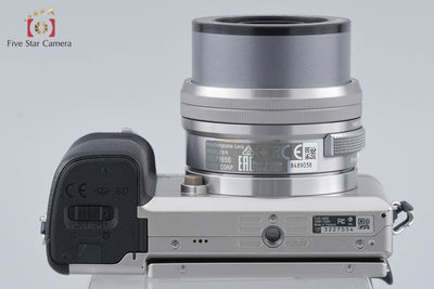 [Used] SONY Sony α6000 ILCE-6000 Silver Power Zoom Lens Kit, Low Shutter Count, Multi-language Support