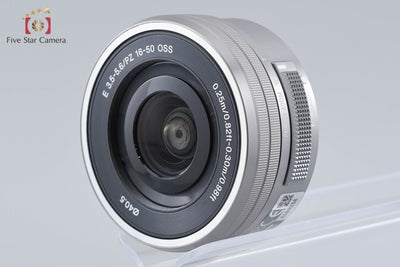 [Used] SONY Sony α6000 ILCE-6000 Silver Power Zoom Lens Kit, Low Shutter Count, Multi-language Support
