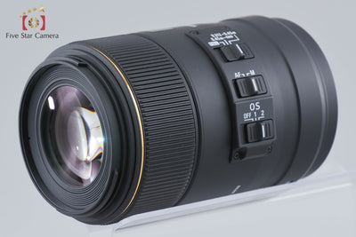 【中古】SIGMA シグマ 105mm f/2.8 EX DG MACRO OS HSM ニコン用