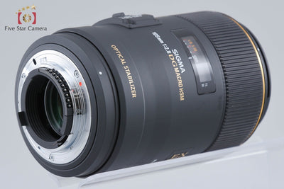 【中古】SIGMA シグマ 105mm f/2.8 EX DG MACRO OS HSM ニコン用