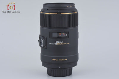【中古】SIGMA シグマ 105mm f/2.8 EX DG MACRO OS HSM ニコン用