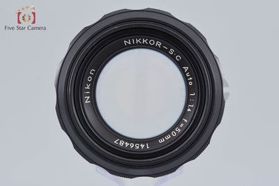 [Used] Nikon Nikkor-S.C Auto 50mm f/1.4