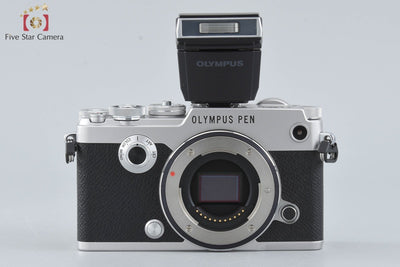 [Used] OLYMPUS Olympus PEN-F Silver Mirrorless Single-Lens Camera, Low Shutter Count, With Original Box
