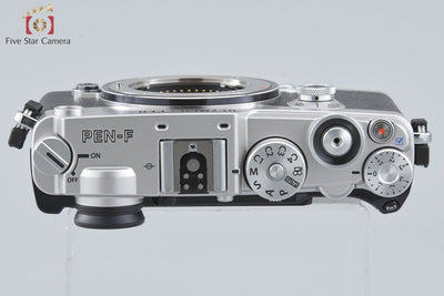 [Used] OLYMPUS Olympus PEN-F Silver Mirrorless Single-Lens Camera, Low Shutter Count, With Original Box