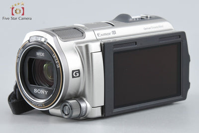 [Used] SONY Handycam HDR-CX560V Champagne Silver Digital Video Camera with Original Box