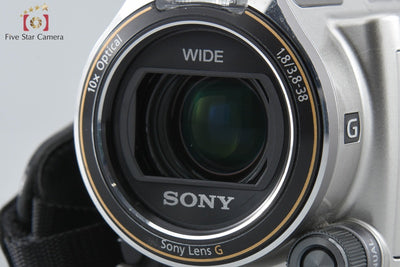 [Used] SONY Handycam HDR-CX560V Champagne Silver Digital Video Camera with Original Box