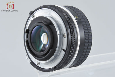 Used] Nikon Ai NIKKOR 50mm f/1.8