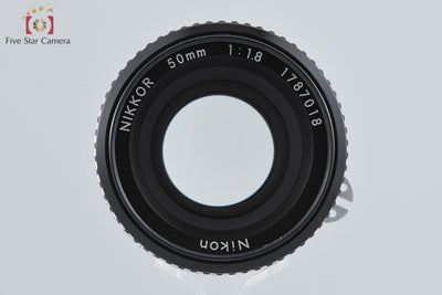 Used] Nikon Ai NIKKOR 50mm f/1.8