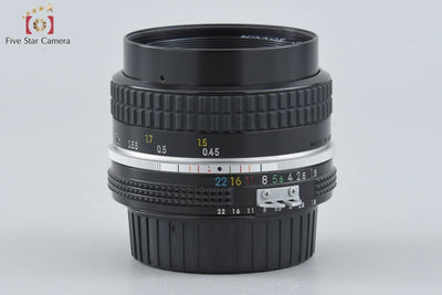 Used] Nikon Ai NIKKOR 50mm f/1.8