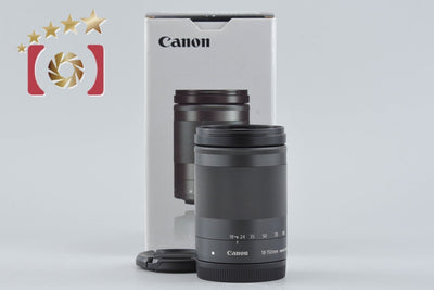 【中古】Canon キヤノン EF-M 18-150mm f/3.5-6.3 IS STM ブラック 元箱付き