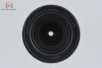 【中古】Canon キヤノン EF-M 18-150mm f/3.5-6.3 IS STM ブラック 元箱付き