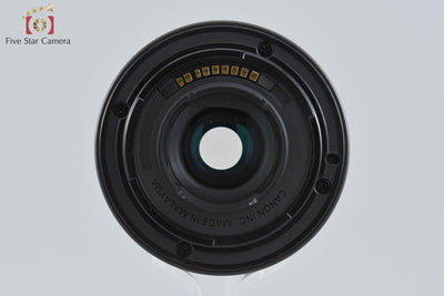 【中古】Canon キヤノン EF-M 18-150mm f/3.5-6.3 IS STM ブラック 元箱付き