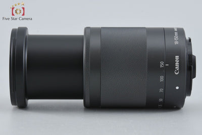 【中古】Canon キヤノン EF-M 18-150mm f/3.5-6.3 IS STM ブラック 元箱付き