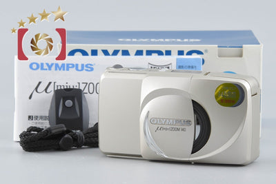 【Used】 OLYMPUS Olympus μ[mju:] ZOOM 140 Compact Film Camera with Original Box