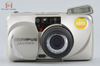 【Used】 OLYMPUS Olympus μ[mju:] ZOOM 140 Compact Film Camera with Original Box