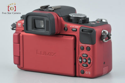 【中古】Panasonic パナソニック LUMIX DMC-G2 コンフォートレッド ミラーレス一眼カメラ シャッター回数僅少