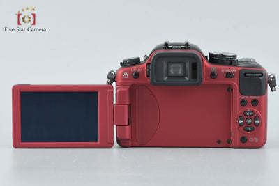 【中古】Panasonic パナソニック LUMIX DMC-G2 コンフォートレッド ミラーレス一眼カメラ シャッター回数僅少