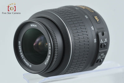【中古】Nikon ニコン AF-S DX NIKKOR 18-55mm f/3.5-5.6 G VR
