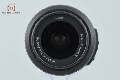 【中古】Nikon ニコン AF-S DX NIKKOR 18-55mm f/3.5-5.6 G VR