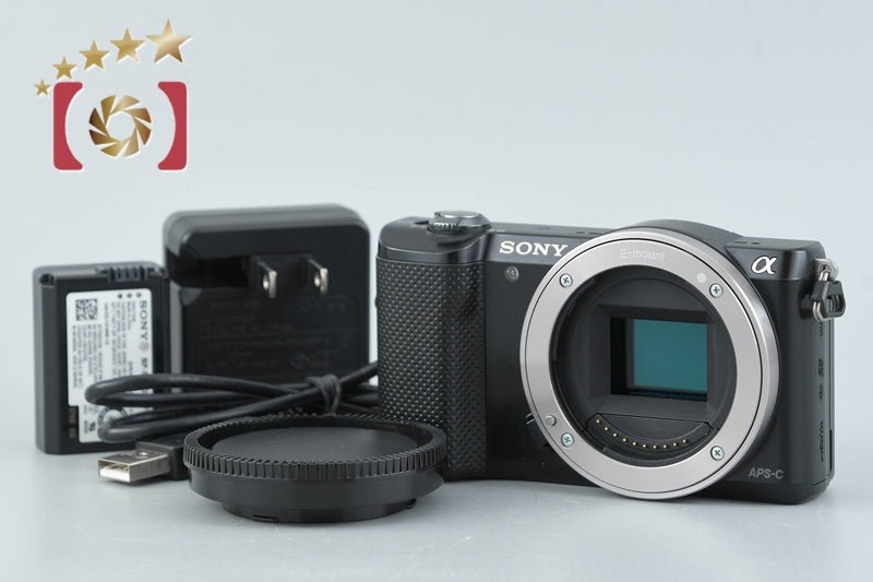 中古】SONY ソニー α5000 ILCE-5000 ブラック ミラーレス一眼カメラ 多