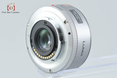 [Used] Panasonic LUMIX G X VARIO PZ 14-42mm f/3.5-5.6 ASPH. POWER O.I.S. Silver H-PS14042