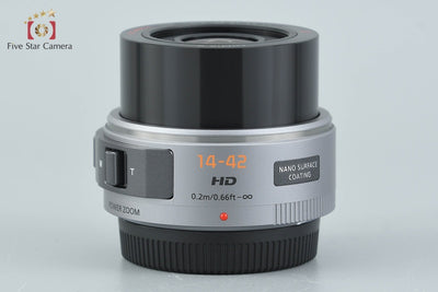 [Used] Panasonic LUMIX G X VARIO PZ 14-42mm f/3.5-5.6 ASPH. POWER O.I.S. Silver H-PS14042
