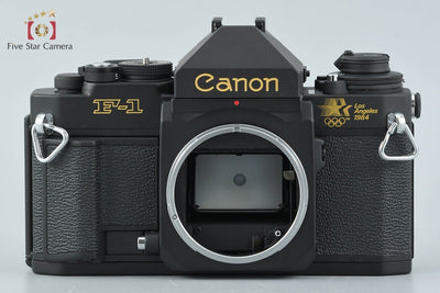 [Used] Canon New F-1 1984 Los Angeles Olympic Commemorative Model with Original Box