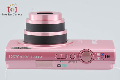 [Used] Canon IXY 430F Pink Compact Digital Camera with Original Box