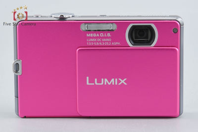 [Used] Panasonic LUMIX DMC-FP1 Pink Compact Digital Camera with Original Box